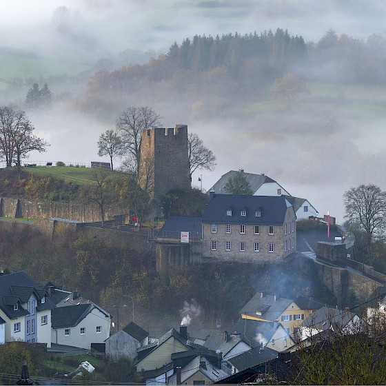 Dasburg mit Ruine