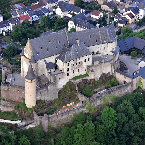 Vianden mit Burg