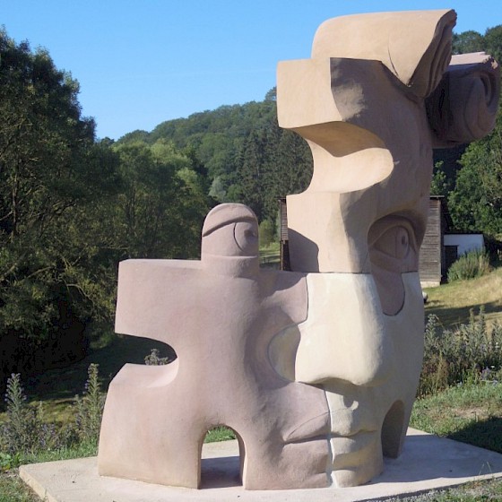 Kunstobjekt "David"