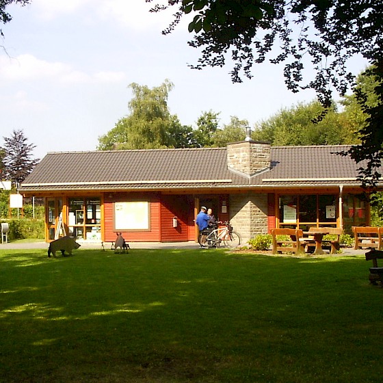 Roetgen, Rastplatz an der Vennbahn